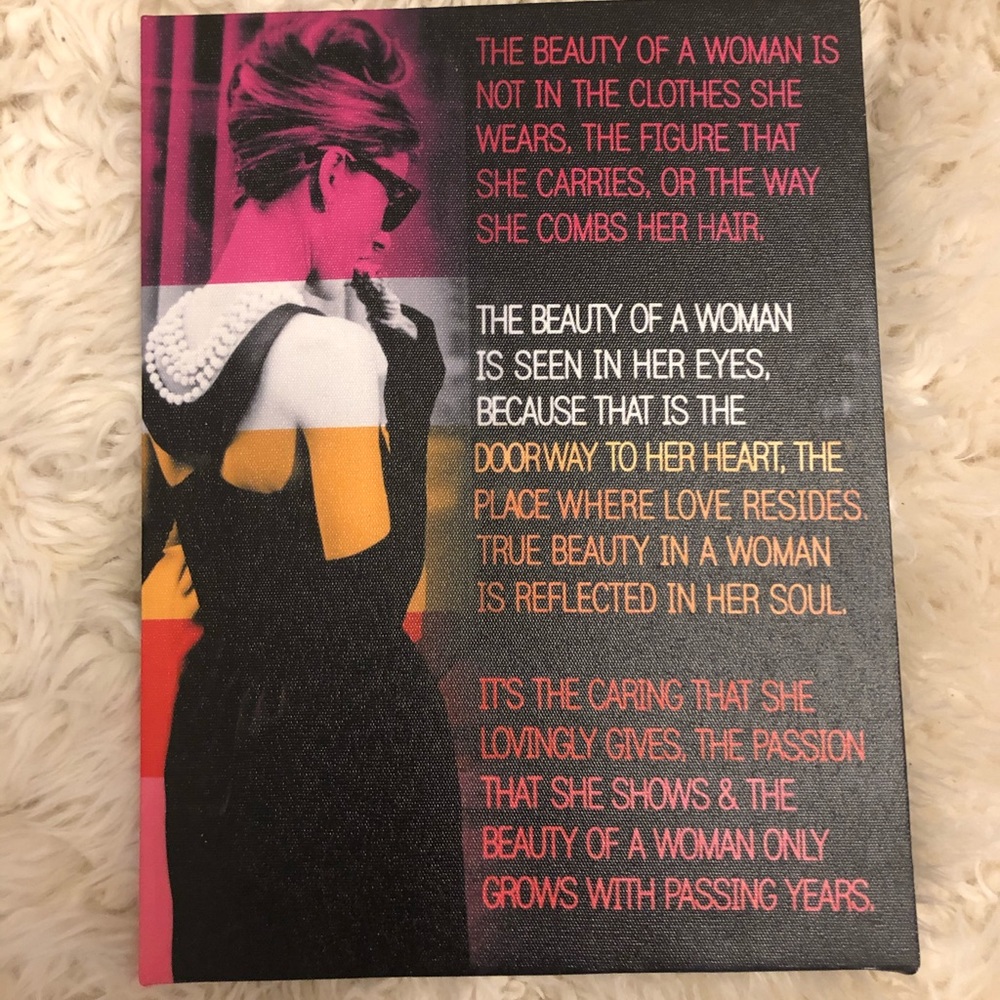 Audrey Hepburn Canvas Print